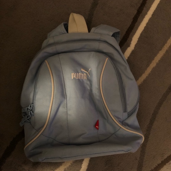 puma blue bag